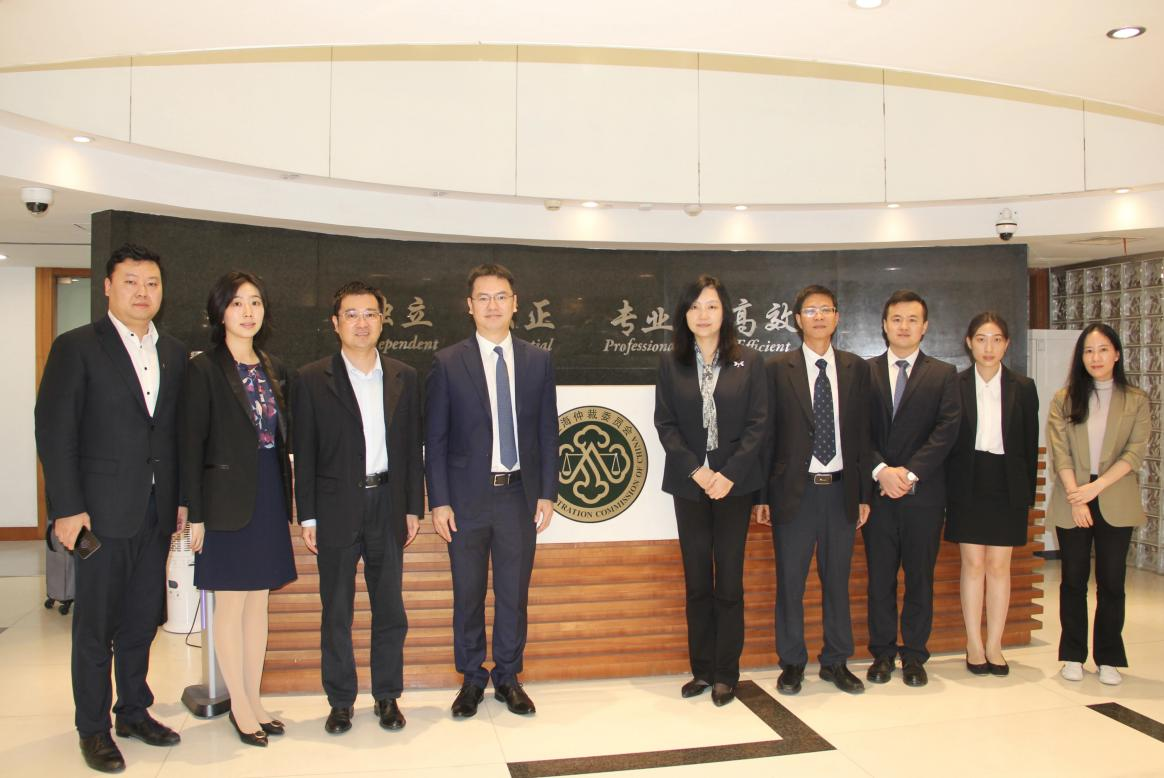 东莞仲裁委员会负责人一行赴上海仲裁委员会拜访交流