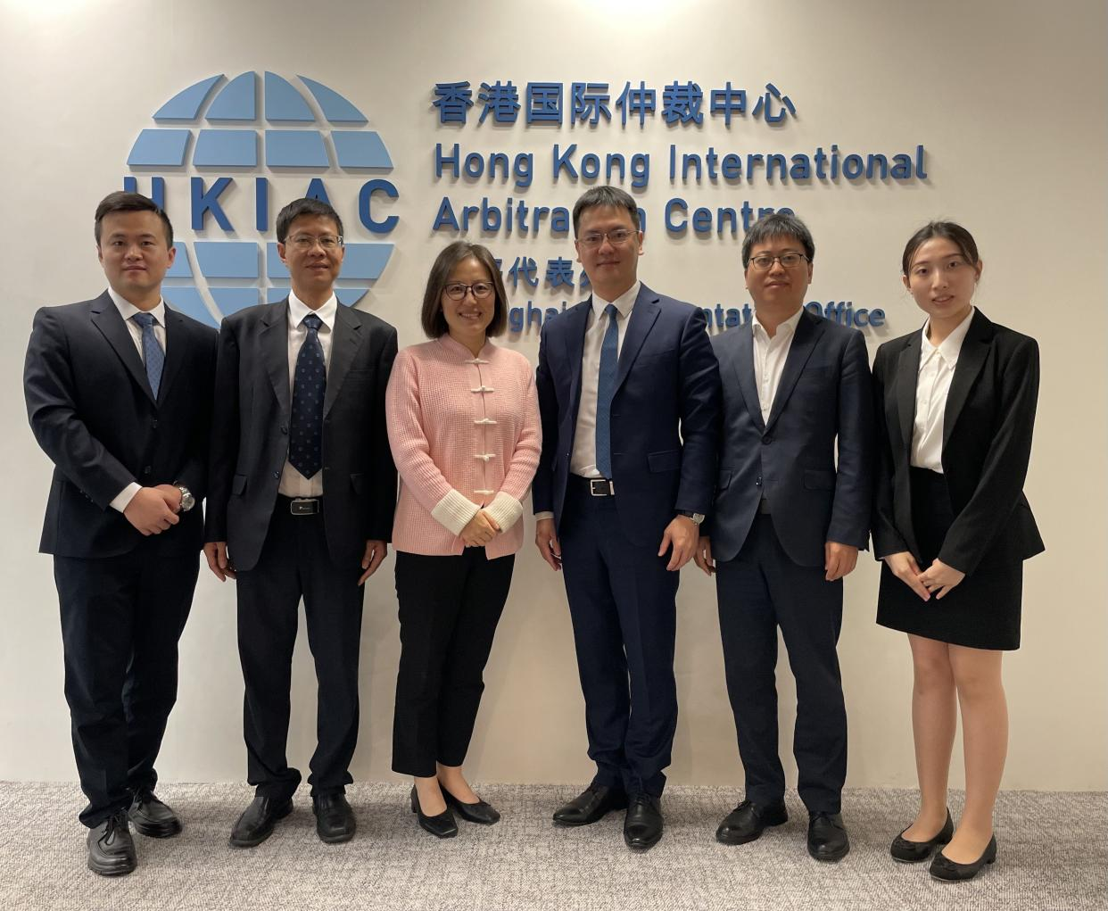 东莞仲裁委员会负责人一行走访香港国际仲裁中心上海代表处